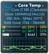 Download the standalone version of Core Temp
